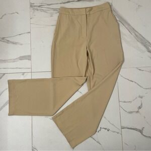 Women’s Rachel Zoe Neutral Tan Wide Leg Trouser Size 6 (runs big)